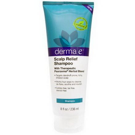 Derma E, Scalp Relief Shampoo 236ml