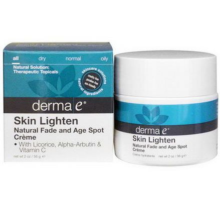 Derma E, Skin Lighten, Natural Fade and Age Spot Cream 56g
