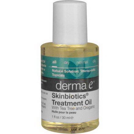 Derma E, Skinbiotics Treatment Oil, with Tea Tree and Oregano 30ml