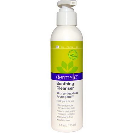Derma E, Soothing Cleanser, with Antioxidant Pycnogenol 175ml