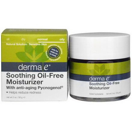 Derma E, Soothing Oil-Free Moisturizer with Anti-Aging Pycnogenol 56g
