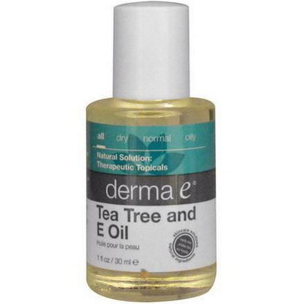 Derma E, Tea Tree and E Oil 30ml