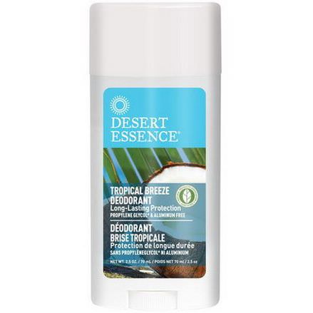 Desert Essence, Deodorant, Tropical Breeze 70ml