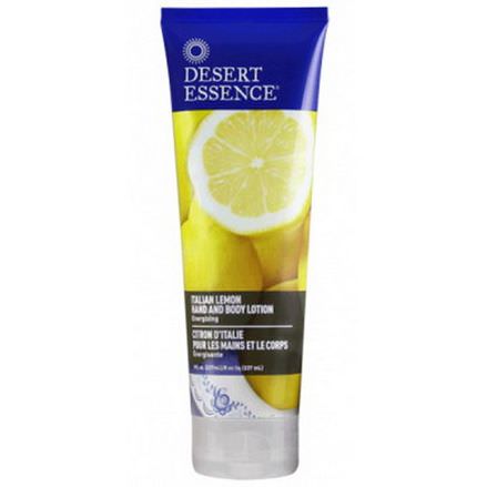 Desert Essence, Hand and Body Lotion, Italian Lemon 237ml