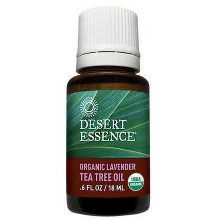 Desert Essence, Organic Lavender Tea Tree Oil 18ml