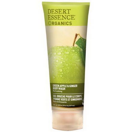 Desert Essence, Organics, Body Wash, Green Apple&Ginger 237ml