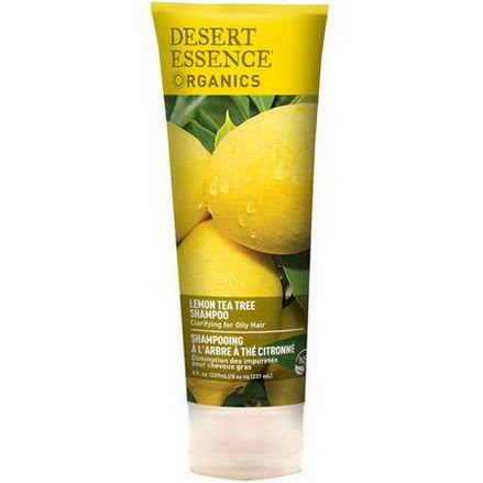 Desert Essence, Organics, Shampoo, Lemon Tea Tree 237ml