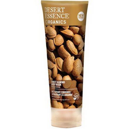 Desert Essence, Sweet Almond Body Wash, Replenishing 237ml