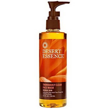 Desert Essence, Thoroughly Clean Face Wash, Normal Skin 250ml