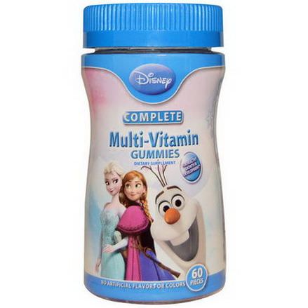 Disney, Frozen, Complete Multi-Vitamin Gummies, 60 Pieces
