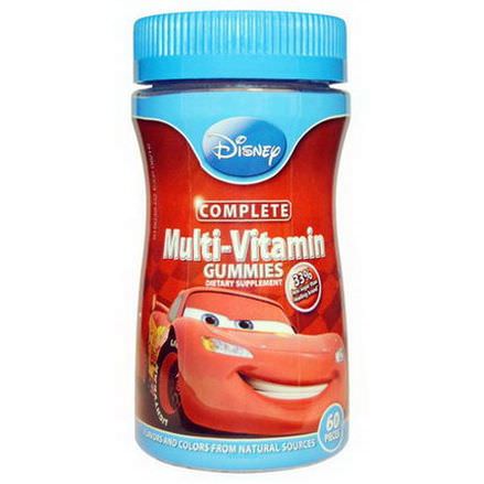 Disney, Multi-Vitamin Gummies, Complete, 60 Pieces