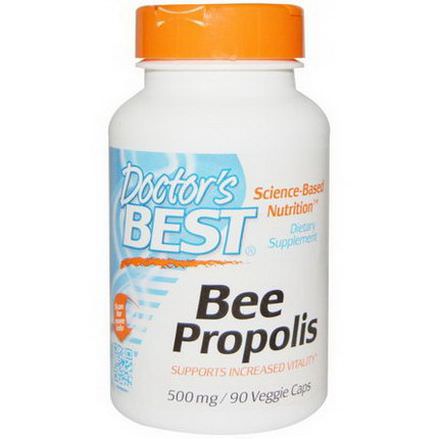 Doctor's Best, Bee Propolis, 500mg, 90 Veggie Caps