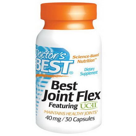 Doctor's Best, Best Joint Flex, Featuring UC-ll, 40mg, 30 Capsules