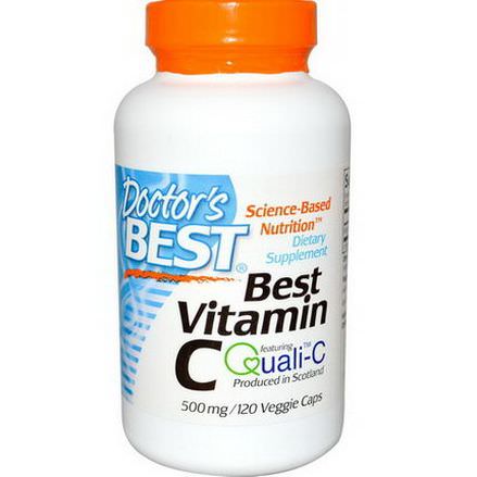 Doctor's Best, Best Vitamin C, 500mg, 120 Veggie Caps