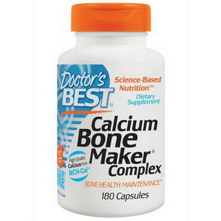 Doctor's Best, Calcium Bone Maker Complex, 180 Capsules
