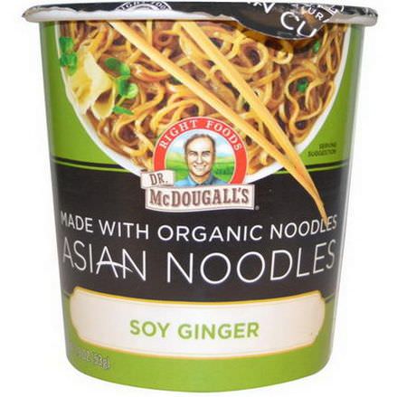 Dr. McDougall's, Asian Noodles, Soy Ginger 53g