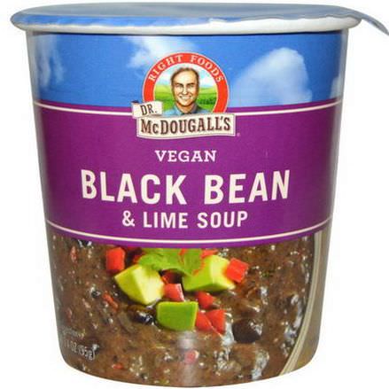 Dr. McDougall's, Black Bean&Lime Soup 95g