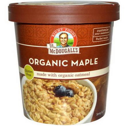 Dr. McDougall's, Organic Maple Oatmeal 70g