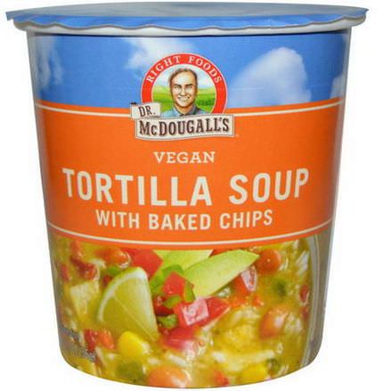 Dr. McDougall's, Tortilla Soup, with Baked Chips 56g