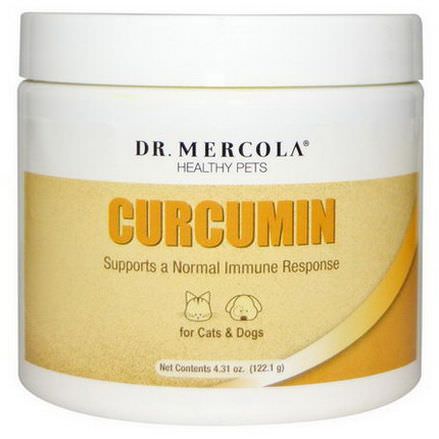 Dr. Mercola, Healthy Pets, Curcumin for Cats&Dogs 122.1g