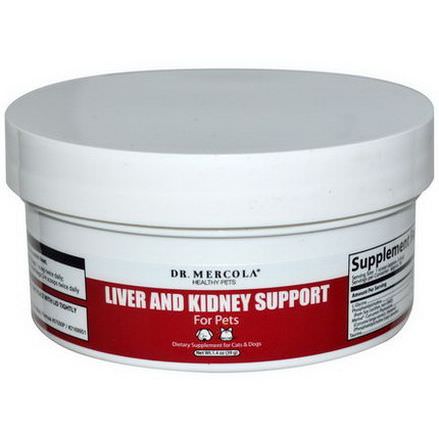 Dr. Mercola, Healthy Pets, Liver and Kidney Support for Pets 39g