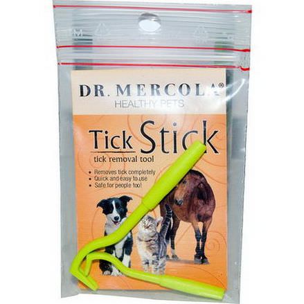 Dr. Mercola, Healthy Pets, Tick Stick, Tick Removal Tool, 2 Sticks