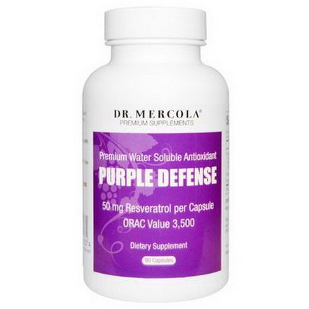 Dr. Mercola, Premium Supplements, Purple Defense, 90 Capsules