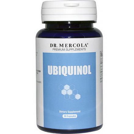Dr. Mercola, Premium Supplements, Ubiquinol, 100mg, 30 Capsules