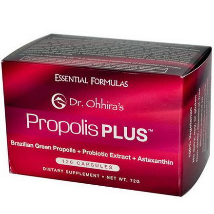 Dr. Ohhira's, Essential Formulas Inc. Propolis Plus, 120 Capsules