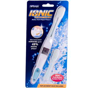 Dr. Tung's, Ionic Toothbrush, w/Replacement Head, 1 Toothbrush, 1 Replaceable Head