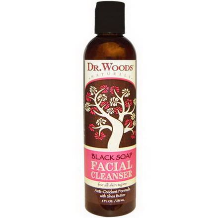 Dr. Woods, Facial Cleanser, Black Soap 236ml