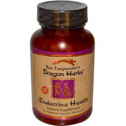 Dragon Herbs, Endocrine Health, 500mg, 100 Veggie Caps