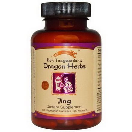 Dragon Herbs, Jing, 500mg, 100 Veggie Caps