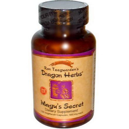 Dragon Herbs, Magu's Secret, 500mg, 100 Veggie Caps