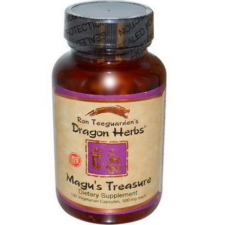 Dragon Herbs, Magu's Treasure, 500mg, 100 Veggie Caps