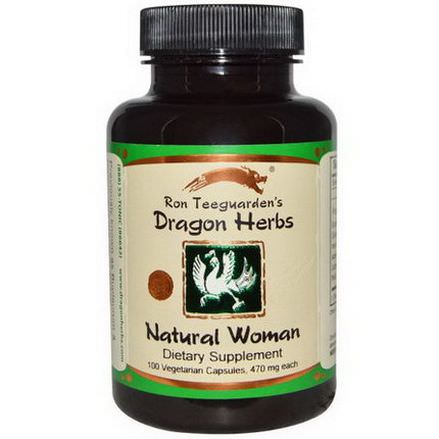 Dragon Herbs, Natural Woman, 470mg, 100 Veggie Caps