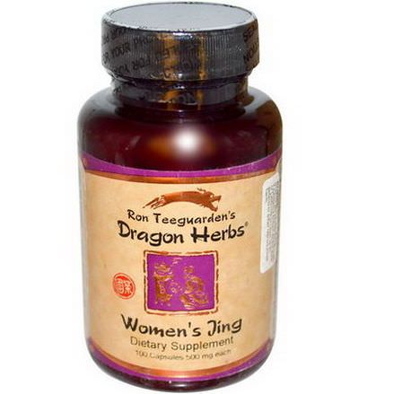 Dragon Herbs, Women's Jing, 500mg, 100 Capsules