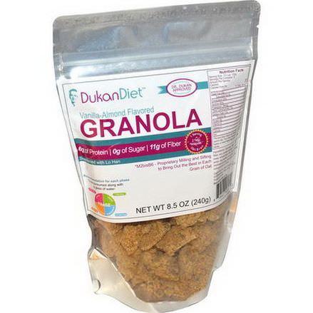 Dukan Diet, Granola, Vanilla-Almond Flavored 240g