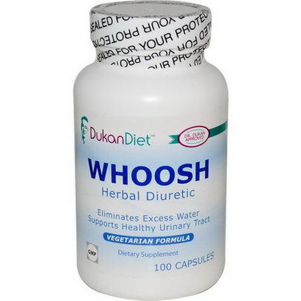 Dukan Diet, Whoosh - Herbal Diuretic, 100 Capsules