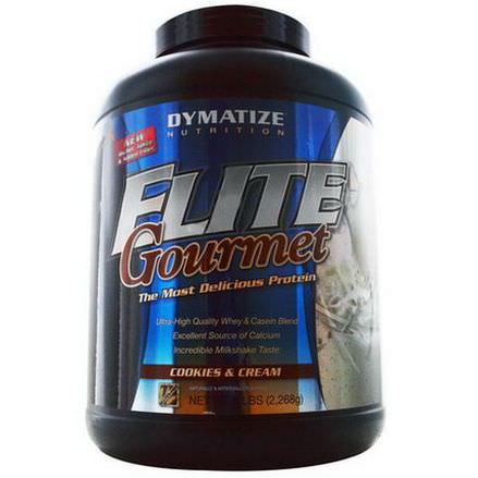 Dymatize Nutrition, Elite Gourmet Protein, Powder, Cookies and Cream 2,268g