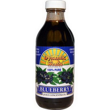 Dynamic Health Laboratories, 100% Pure Blueberry Juice Concentrate 237ml