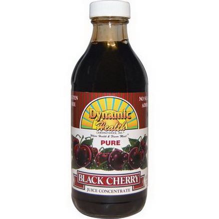 Dynamic Health Laboratories, Black Cherry Juice Concentrate, Pure 237ml