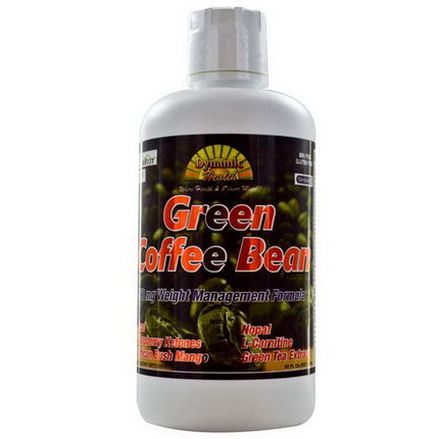 Dynamic Health Laboratories, Green Coffee Bean Extract Juice Blend, 800mg 887.10ml