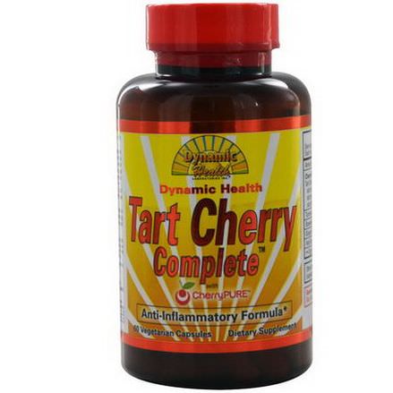 Dynamic Health Laboratories, Tart Cherry Complete with CherryPure, 60 Veggie Caps