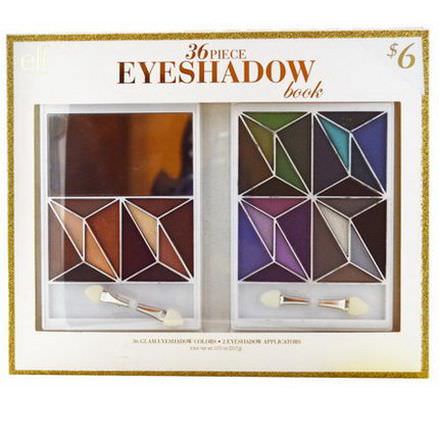 E.L.F. Cosmetics, 36 Piece Eyeshadow Book, Glam 20.7g