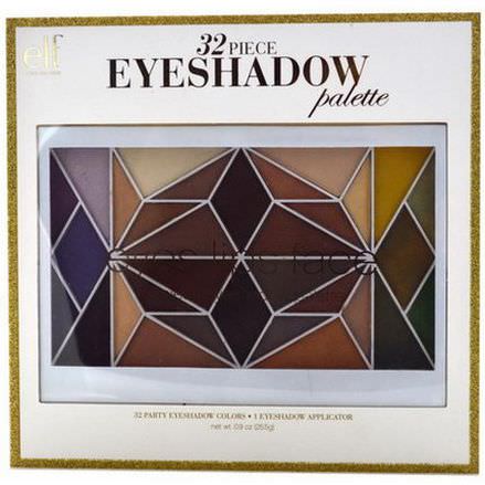 E.L.F. Cosmetics, Eyeshadow Palette, 32 Piece 25.5g