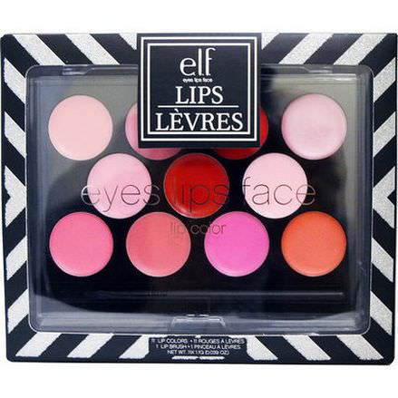 E.L.F. Cosmetics, Lips Palette, 12 Piece 1.1g