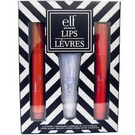 E.L.F. Cosmetics, Lips Set, 3 Piece Set
