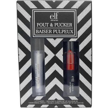 E.L.F. Cosmetics, Pout&Pucker, 2 Piece Set