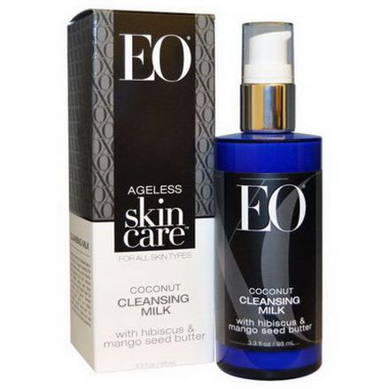 EO Products, Ageless Skin Care, Coconut Cleansing Milk 98ml